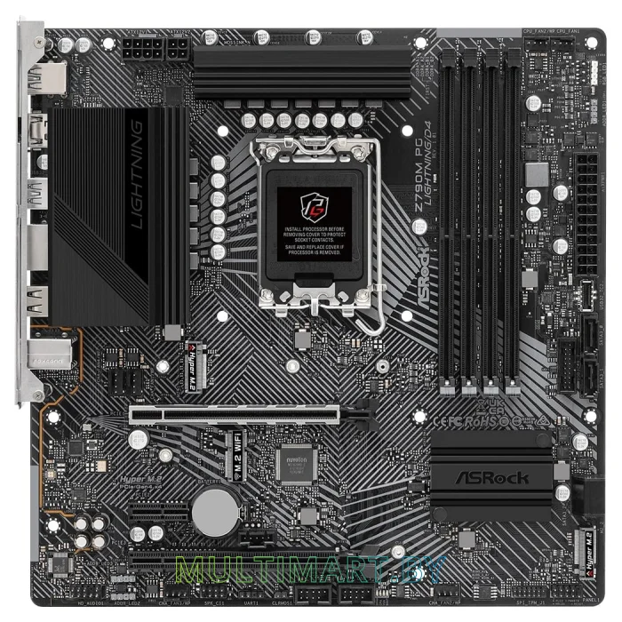 Материнская плата ASRock Z790M PG Lightning/D4
